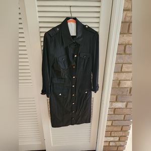 Black Bebe shirt dress